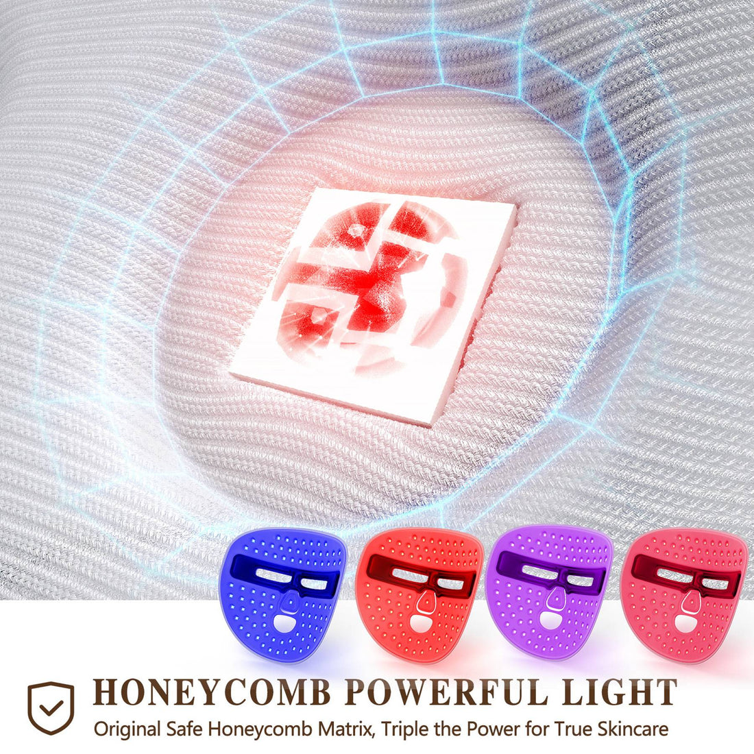 LED Red Light Therapy Face Mask