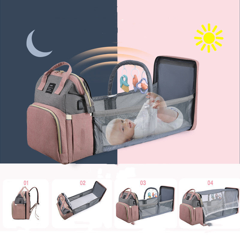 Large Capacity Baby Diaper Backpack